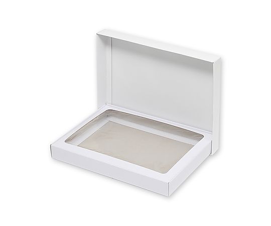 HEIKO 箱 デラックス白無地箱(エスプリ) タオル6本用 H-6 10枚入