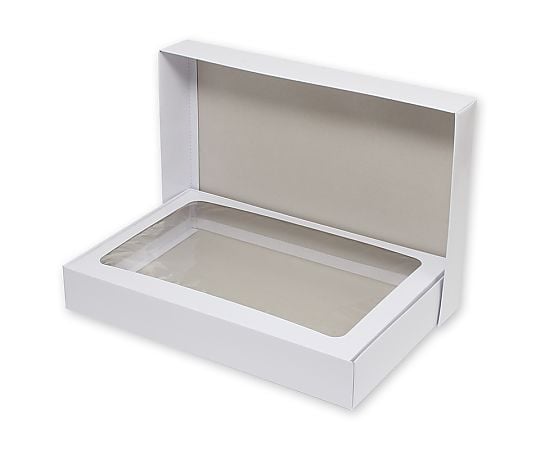 HEIKO 箱 デラックス白無地箱(エスプリ) バスタオル・タオルケット・シーツ用 H-34N S-9 小 10枚入