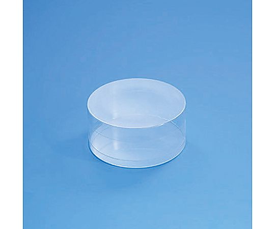 HEIKO 箱 クリスタルボックス スタンダードタイプ 円柱型 円柱小(浅) 10個