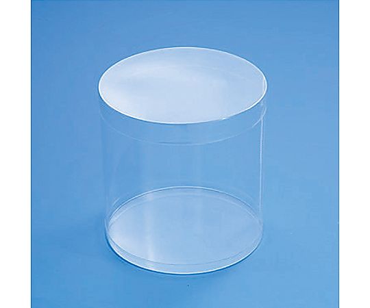 HEIKO 箱 クリスタルボックス スタンダードタイプ 円柱型 98×100H丸 10個