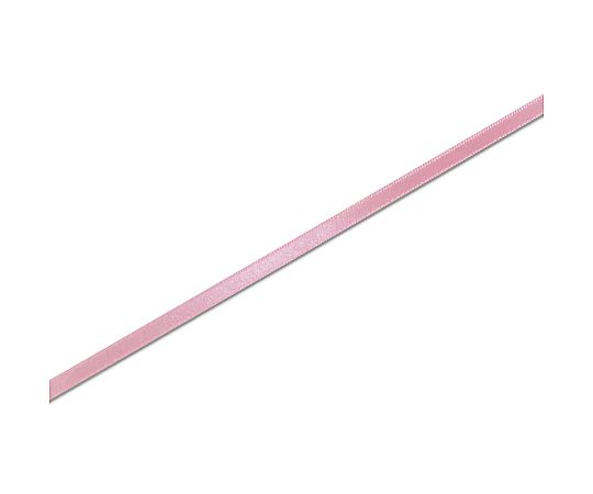 HEIKO シングルサテンリボン 6mm幅×20m巻 桃