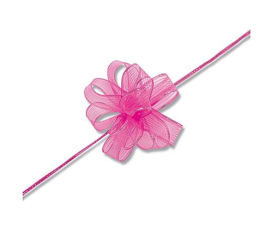 HEIKO ワンタッチフラワーリボン 17mm幅×20m巻 ピンク