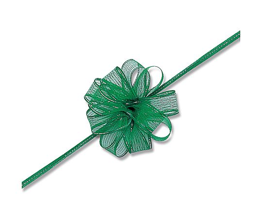 HEIKO ワンタッチフラワーリボン 17mm幅×20m巻 緑