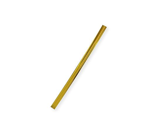 カラータイ（ミニパック） 4mm幅×8cm 金 100本入り