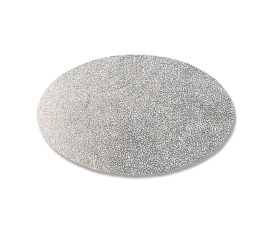 HEIKO ギフトシール オーバル 無地 銀 48片