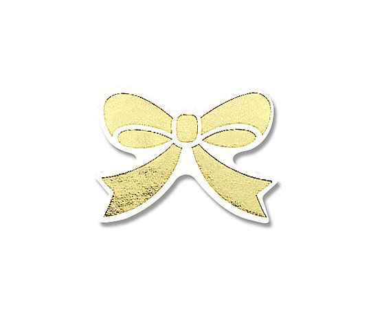 HEIKO ギフトシール リボンゴールド S 100片