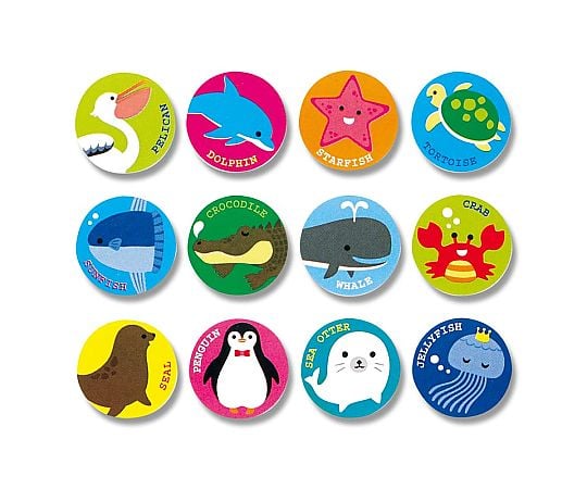 HEIKO ギフトシール 水族館 96片