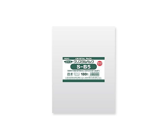 HEIKO OPP袋 クリスタルパック 04S-B5 (サイドシール) 厚口04タイプ 100枚