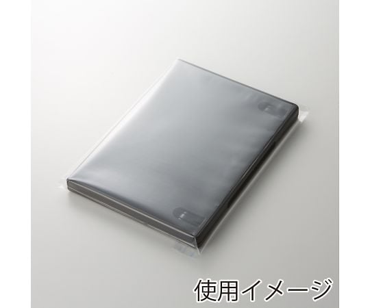 HEIKO OPP袋 クリスタルパック T-DVD(横型) (テープ付き) 100枚　006742600