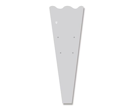 HEIKO ポリ袋 Nフラワーパック ウェーブタイプ 厚み:0.028mm No.16 100枚