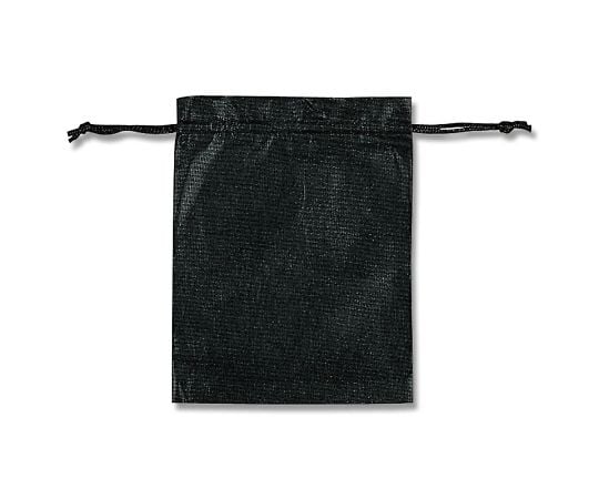 HEIKO 不織布巾着袋 Fバッグ Kシリーズ K29-37 クロ 10枚 008739920
