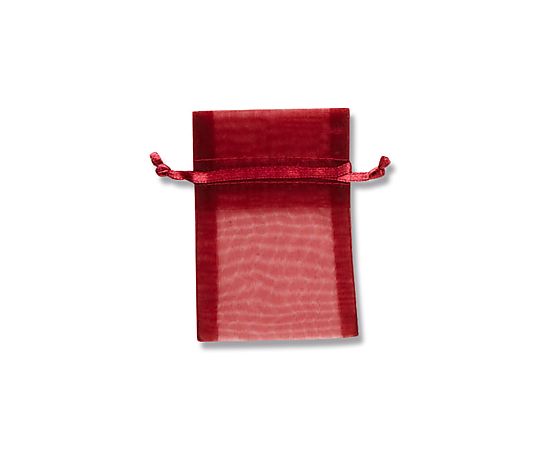 オーガンジーバッグ 平袋タイプ SS ワイン(WN) 10枚