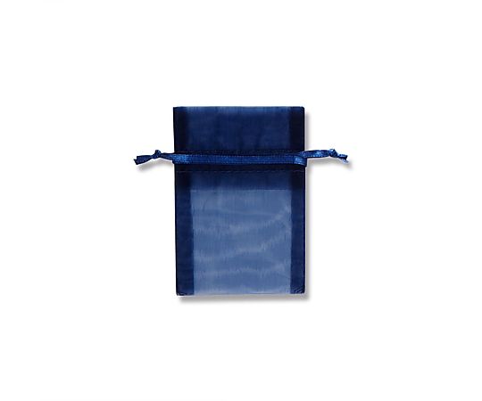 オーガンジーバッグ 平袋タイプ SS ネイビー(NV) 10枚