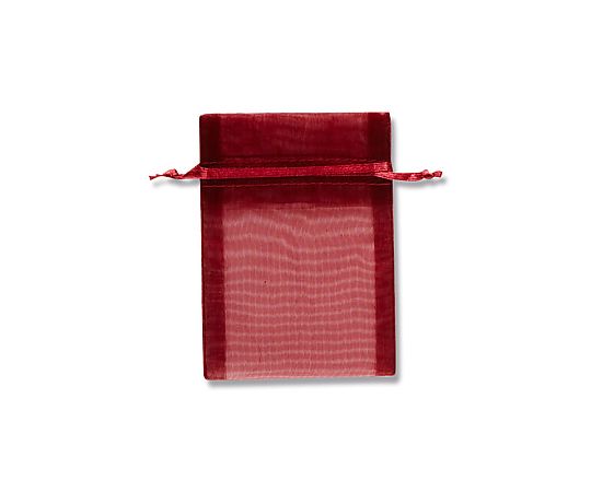 オーガンジーバッグ 平袋タイプ S ワイン(WN) 10枚