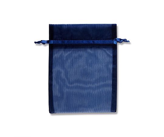 オーガンジーバッグ 平袋タイプ M ネイビー(NV) 10枚