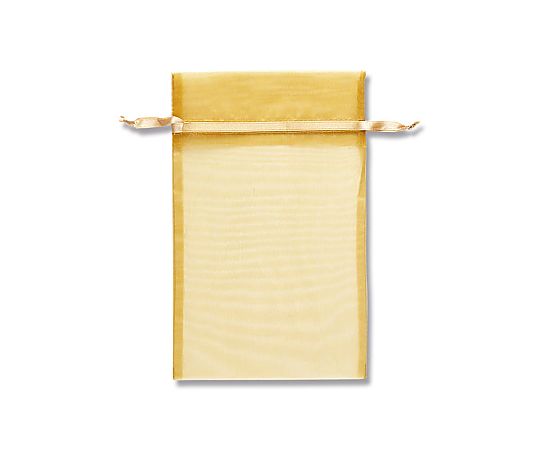 オーガンジーバッグ 平袋タイプ L ゴールド(GD) 10枚