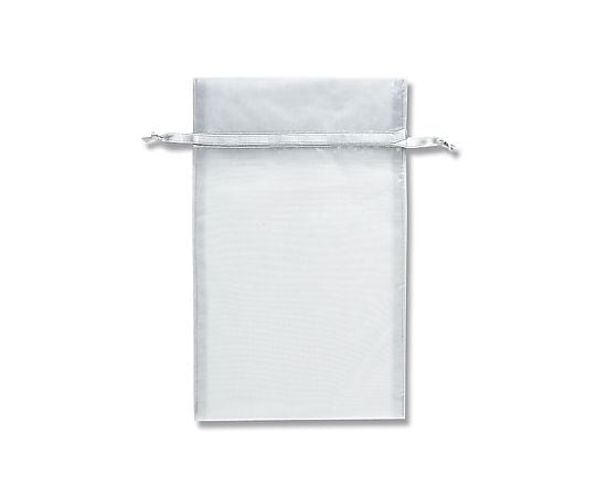 オーガンジーバッグ 平袋タイプ L シルバー(SV) 10枚