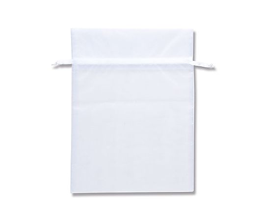 オーガンジーバッグ 平袋タイプ LL ホワイト(WH) 10枚