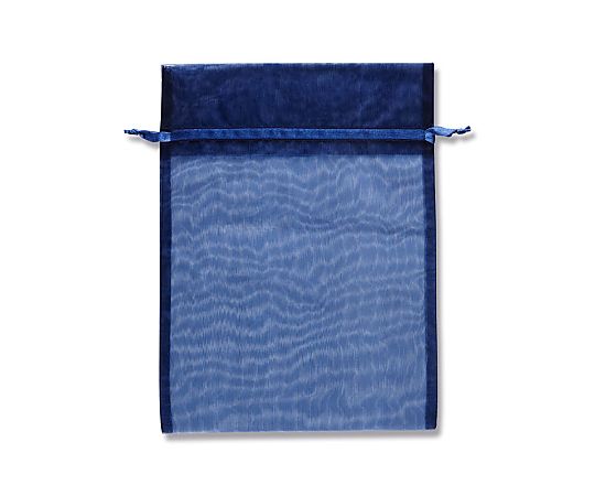 オーガンジーバッグ 平袋タイプ LL ネイビー(NV) 10枚