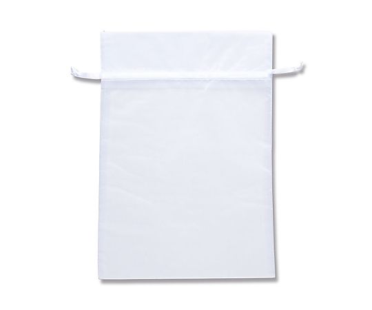 オーガンジーバッグ 平袋タイプ XL ホワイト(WH) 10枚