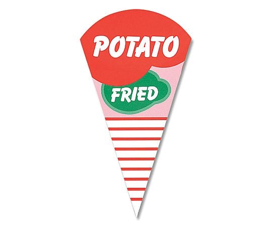 スナック包材 三角ポテト L 100枚