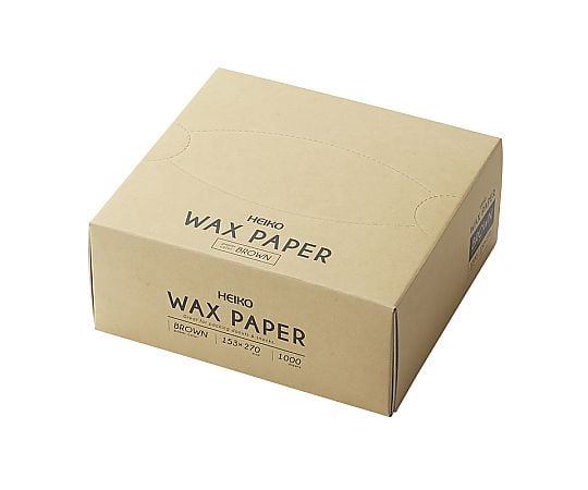 HEIKO NEWワックスペーパー 茶 小 153×270mm 1000枚