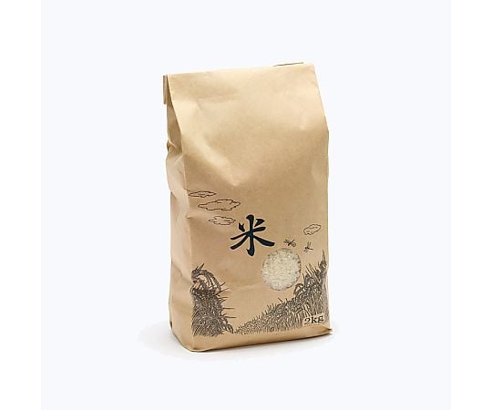 米袋 2Kg 米テープ 窓付 200枚