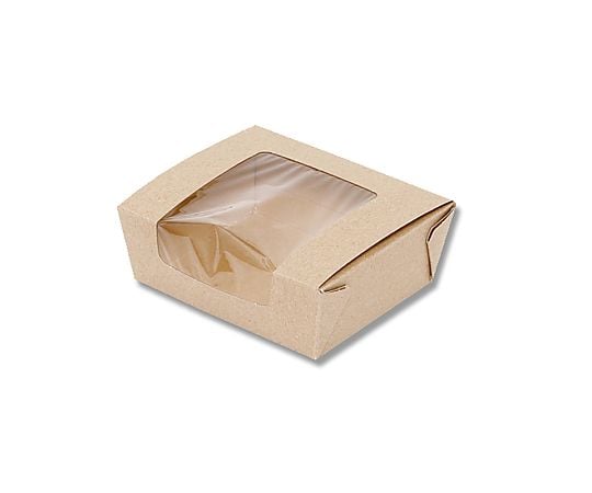 食品容器 窓付きフードBOX S クラフト 20枚