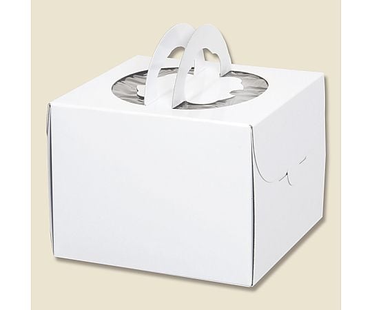 HEIKO 箱 手提げデコホワイト4寸 10枚