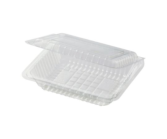食品容器 フードパック（折蓋タイプ） H-3-B 小浅 100枚 004420530
