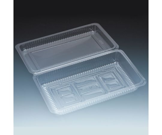 食品容器 フードパック（折蓋タイプ） H-5-A 特大深 100枚 004420061