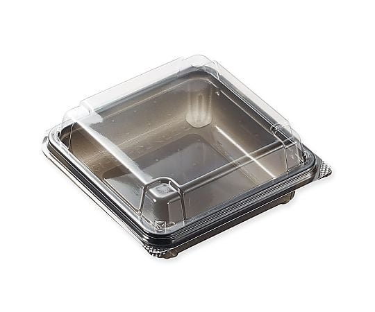食品容器 ユニコン LS-84-10 B(黒) 100枚