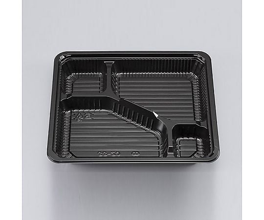 弁当容器 新CZ-22 BS黒本体 50枚