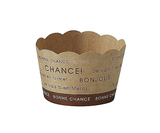 ベーキングミニカップ M527 ナチュール 100枚