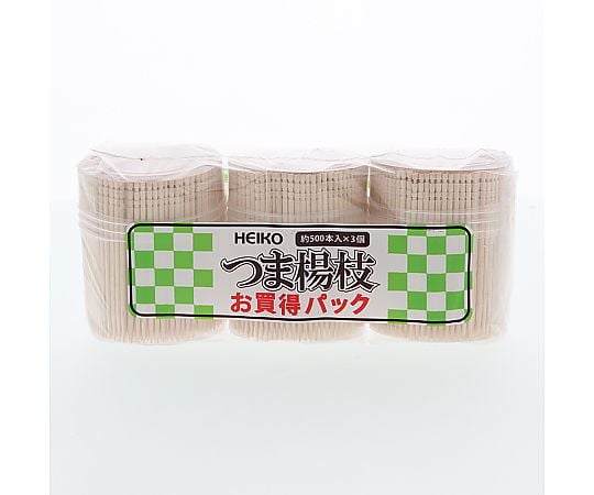 HEIKO つま楊枝 約500本×3個パック