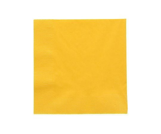 カラー2PLYナプキン レモン 約25cm 50枚