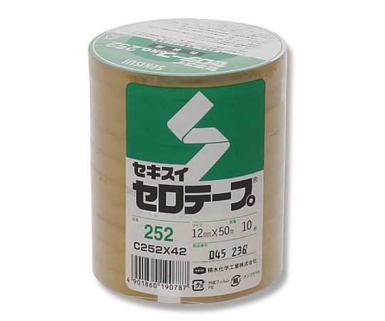 セロテープ No.252 12mm×50m巻 10巻