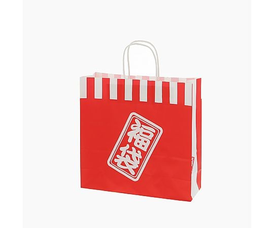 HEIKO 紙袋 福袋 25チャームバッグ 25CB 3才 紅白 50枚