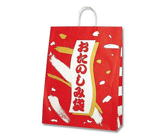 HEIKO 紙袋 福袋 25チャームバッグ 25CB カスタムB おたのしみ袋A 50枚