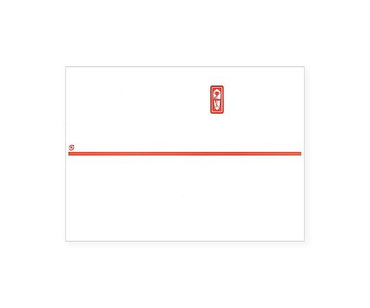 のし紙 赤棒 切手判 100枚