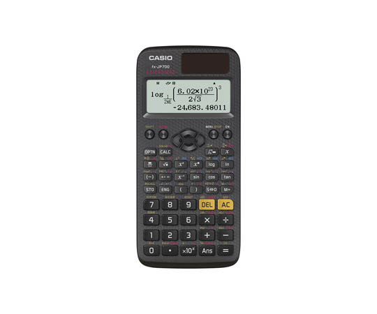 62-1062-08 カシオ 関数電卓 数学計算対応 FX-JP700-N