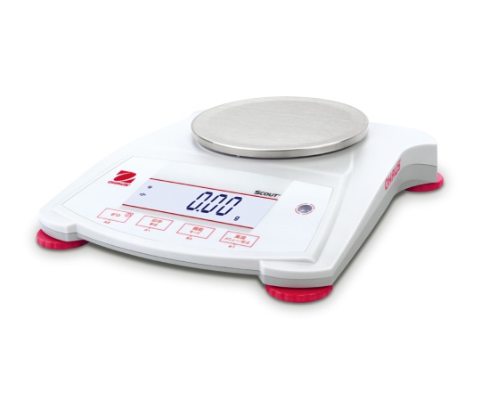 ポータブル電子天秤 202×224×54mm 420g 校正証明書付