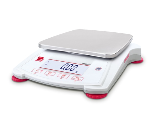 ポータブル電子天秤 202×224×54mm 8200g 校正証明書付