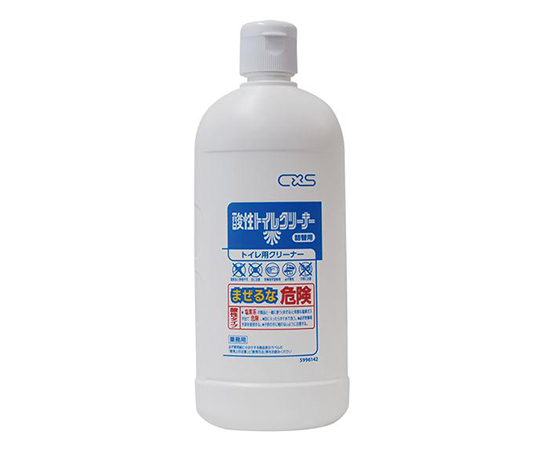 62-1363-95 酸性トイレクリーナー 1ケース(800mL／本×12本入り) 16084