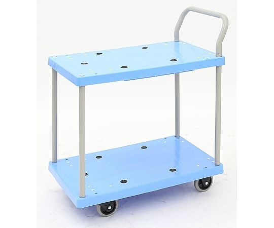 静音樹脂台車 750×455×860mm (2段)