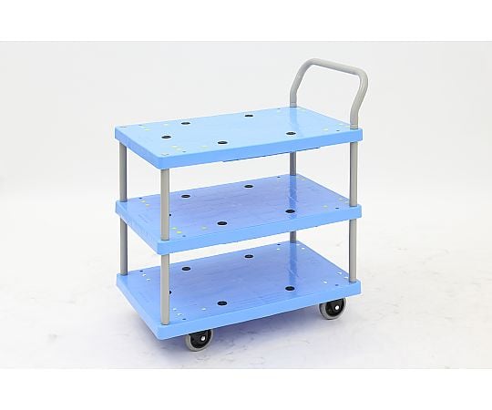 静音樹脂台車 750×455×865mm (3段)