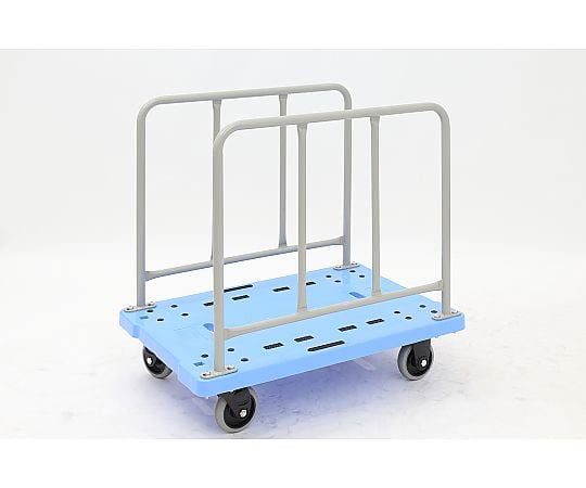 静音樹脂台車 900×600×885mm (長手両ハンドル固定)