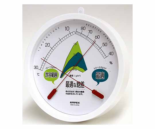 62-1626-52 最適な飽差 温度計・湿度計 TM-4680