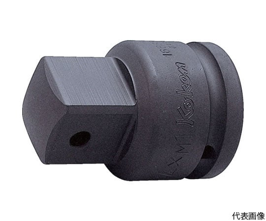 6.35mm差込 インパクトアダプター 凸9.5mm ボール式