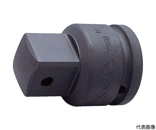 12.7mm差込 インパクトアダプター 凸19mm差込